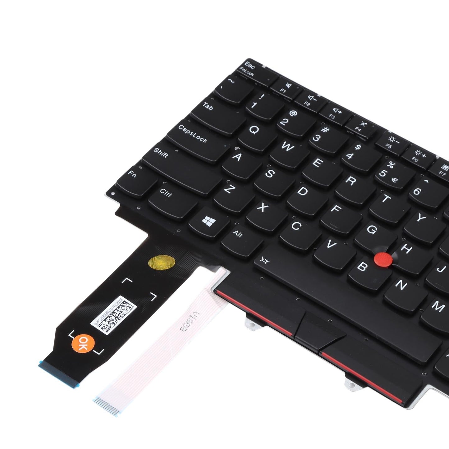 Backlit Keyboard With Trackpoint For Lenovo Thinkpad E15 Gen 2 - Us Version-1915197824568528900