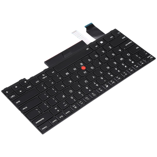 Backlit Keyboard With Trackpoint For Lenovo Thinkpad L14 - Us Version-1915197177622302721