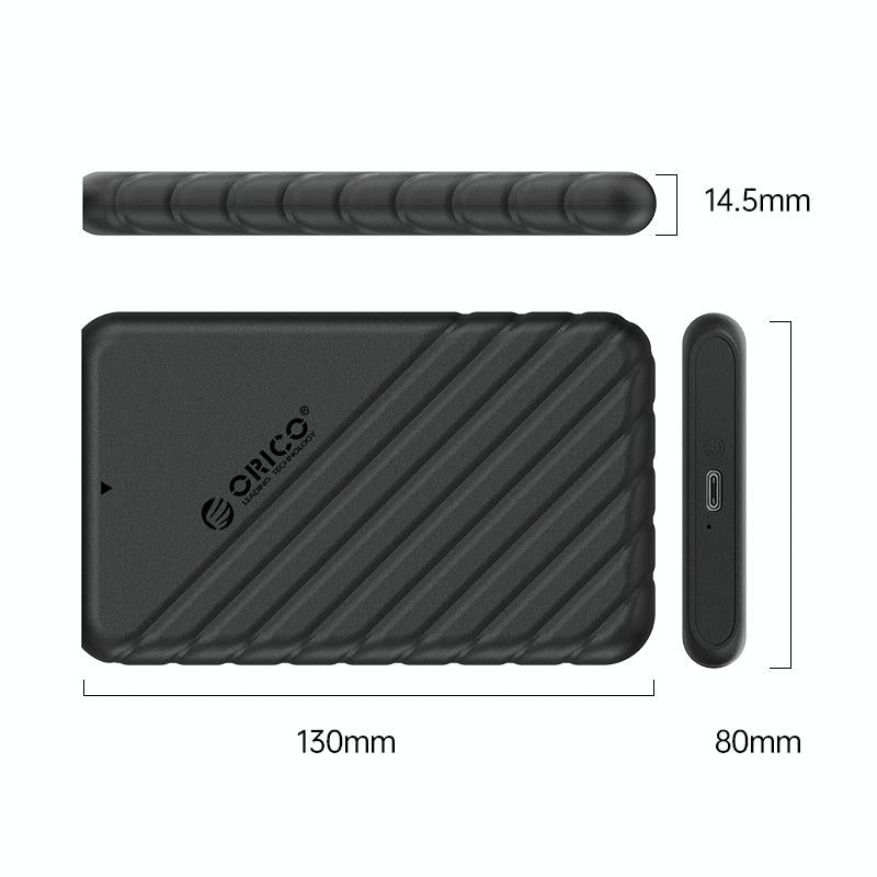 Portable Usb-C Hard Drive Enclosure - 2.5 Size-1915196647726518273