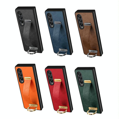 Samsung Galaxy Z Fold 4 Leather Shockproof Case-1915196533628866561