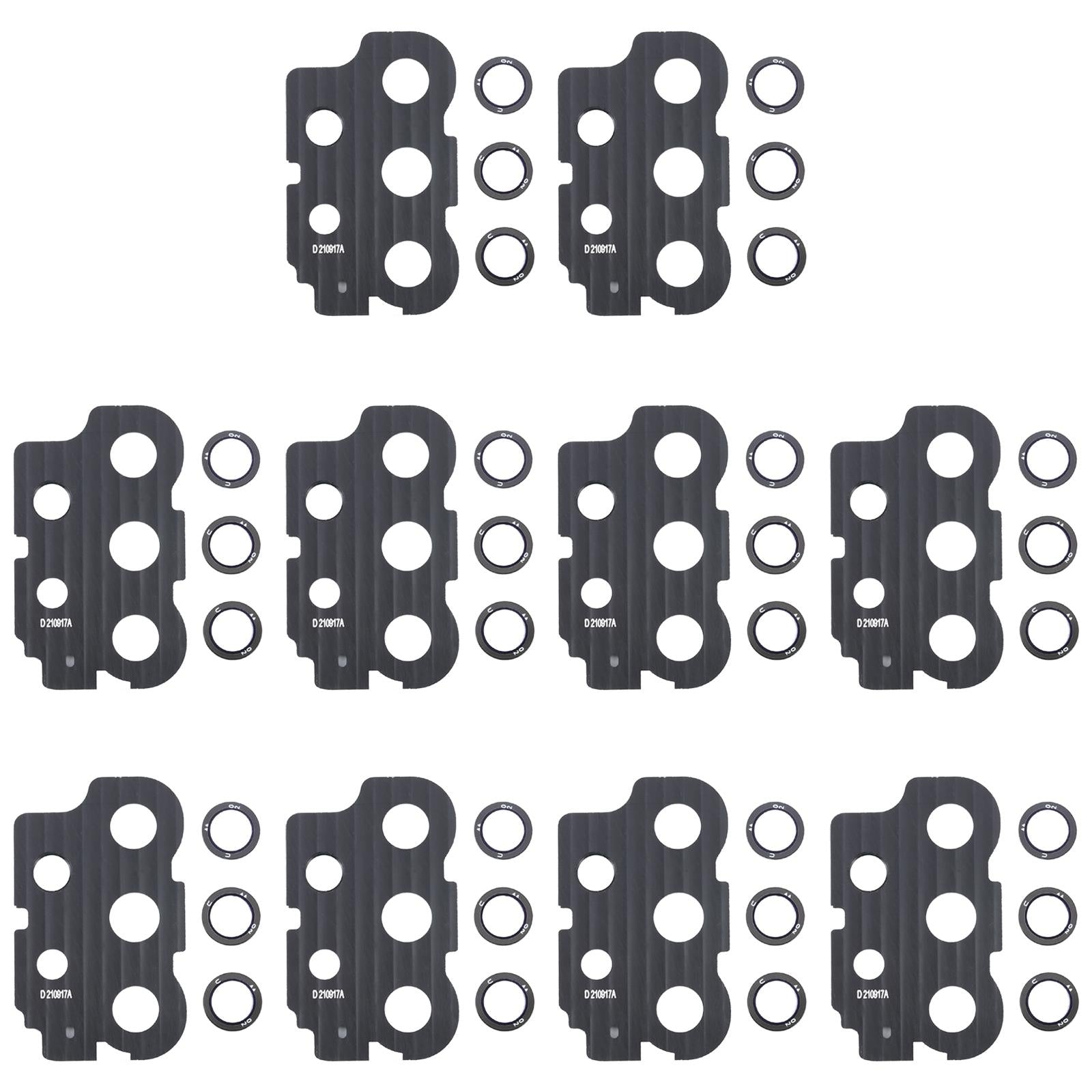 10-Piece Camera Lens Covers For Samsung A736B - Assorted Colours-1915197815689187328