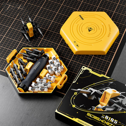 69-In-1 Multi-Function Screwdriver Set With Assemblable Blocks-1915197675117088771