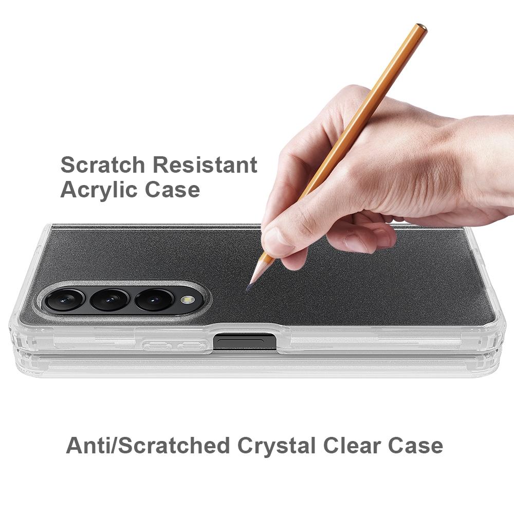 Transparent Frosted Hard Case For Samsung Galaxy Z Fold4 - Pc + Tpu-1915196870502780931
