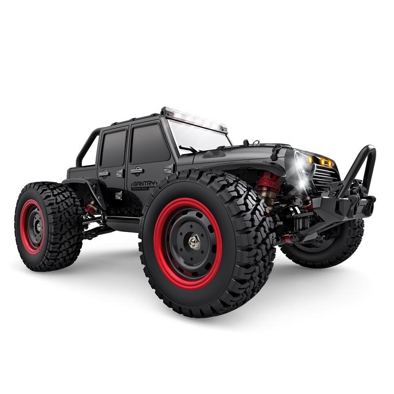 Off-Road 4Wd Electric Rc Vehicle - 2.4G Wrangler Black-1915196863540236290