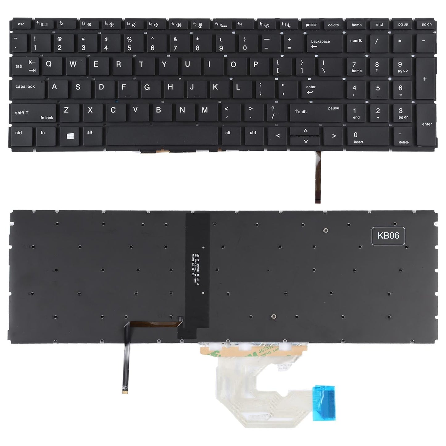 Backlit Us Keyboard For Hp Probook 450 / 455 G6 / G7-1915198103909175301