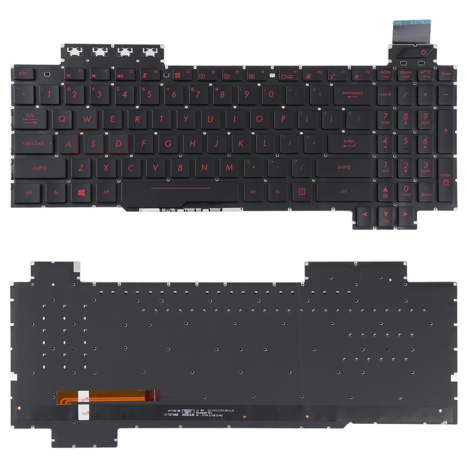 Us Version Backlit Keyboard For Asus Rog Fx503 Series-1915197261449662469
