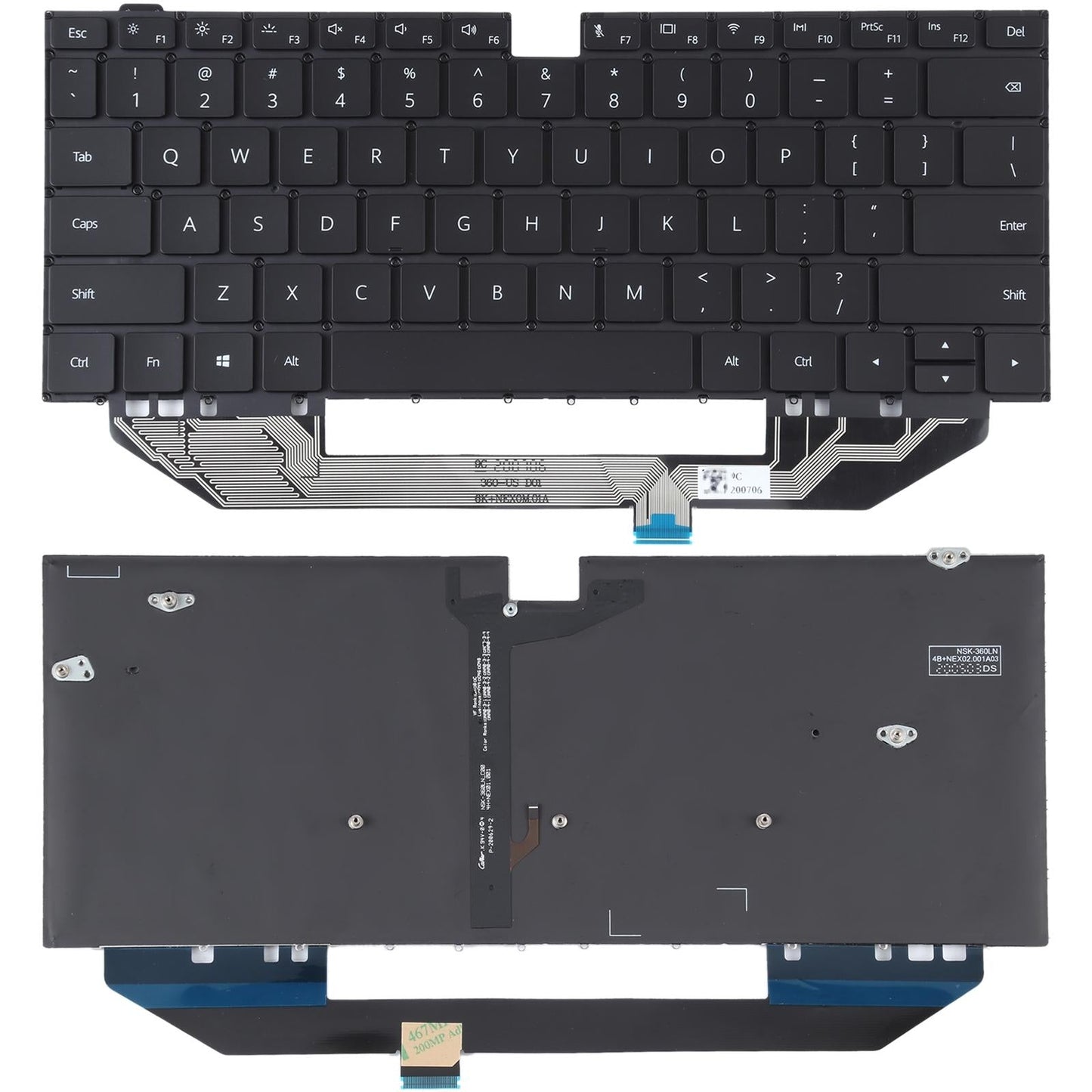Backlit Us Keyboard For Huawei Matebook X Pro-1915197701838999552