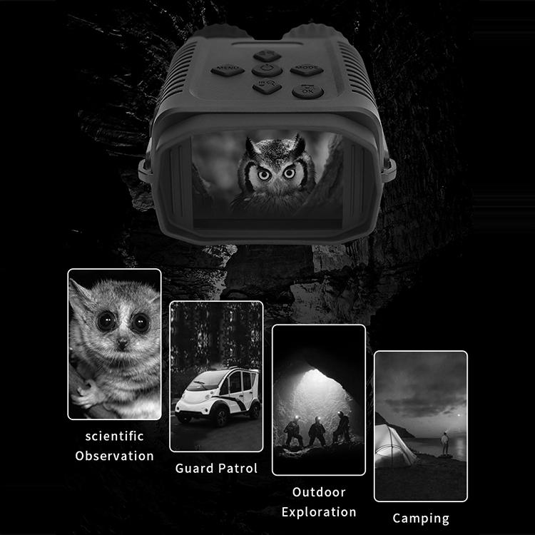 Compact Night Vision Binoculars For Hunting And Outdoor Use-1915197030523867139