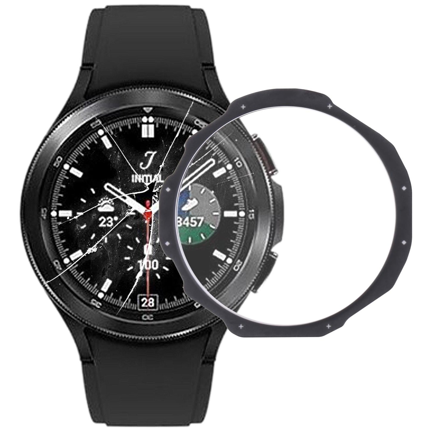 46Mm Front Glass Lens For Samsung Galaxy Watch4 Classic-1915196651618832384