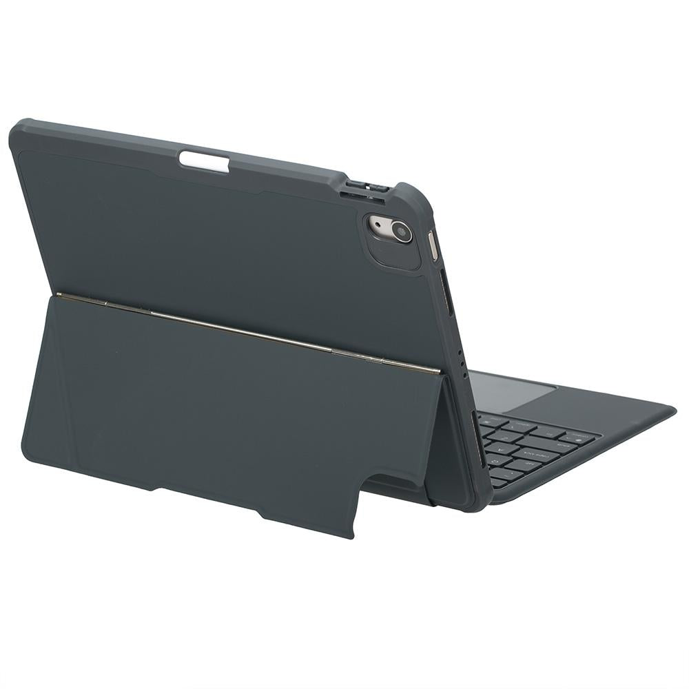 10.9 Ipad 10Th Gen 2022 Bluetooth Keyboard Leather Case With Touch Backlight And Split Design-1915198283240837124