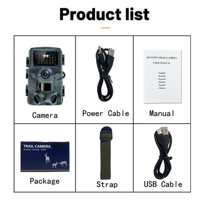 4K Infrared Night Vision Hunting Camera With 2 Lcd Screen-1915198435376631813