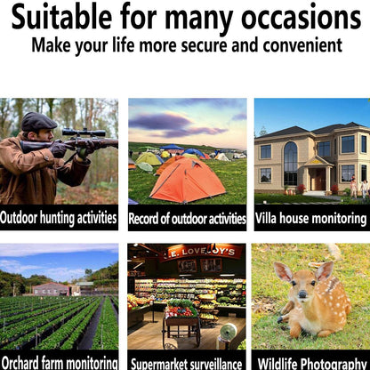 1080P Wifi Infrared Night Vision Hunting Camera With 2 Lcd Screen-1915197501326102535