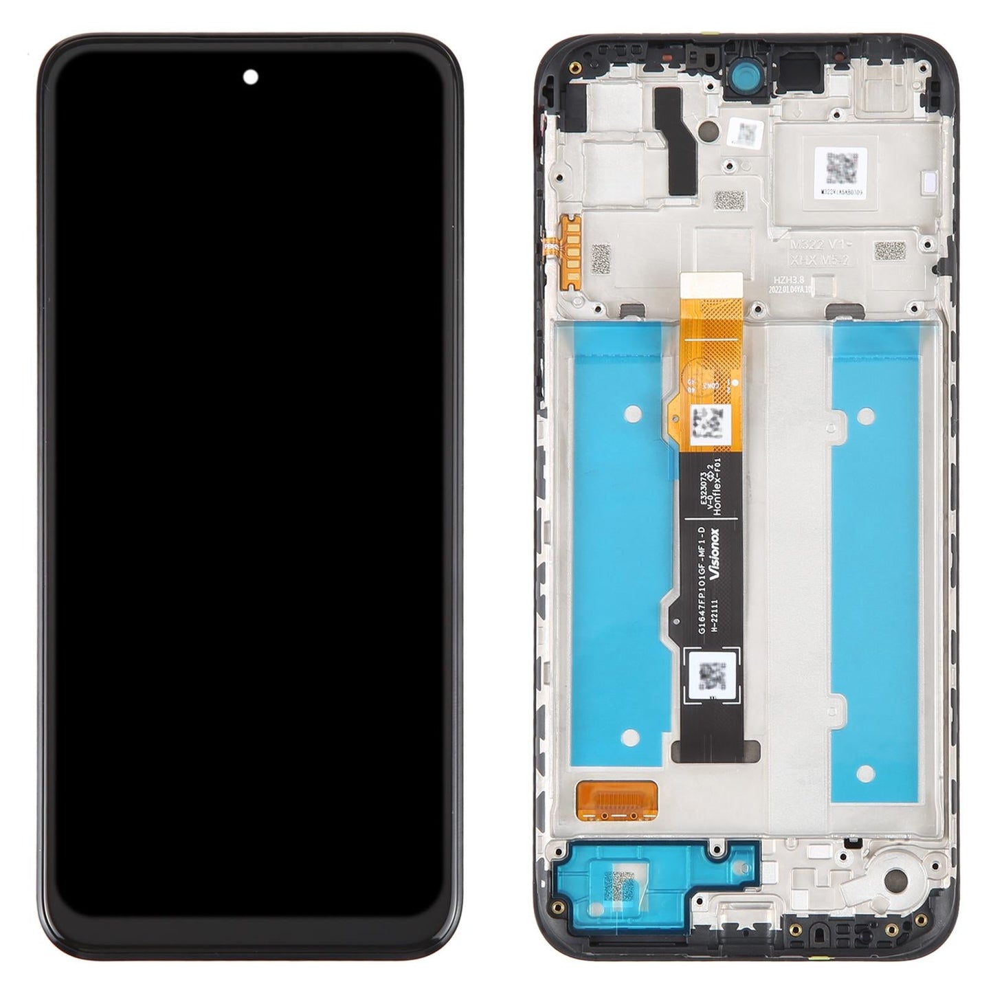 Motorola Moto G3 Lcd Screen With Frame - Full Assembly-1915198000909651969