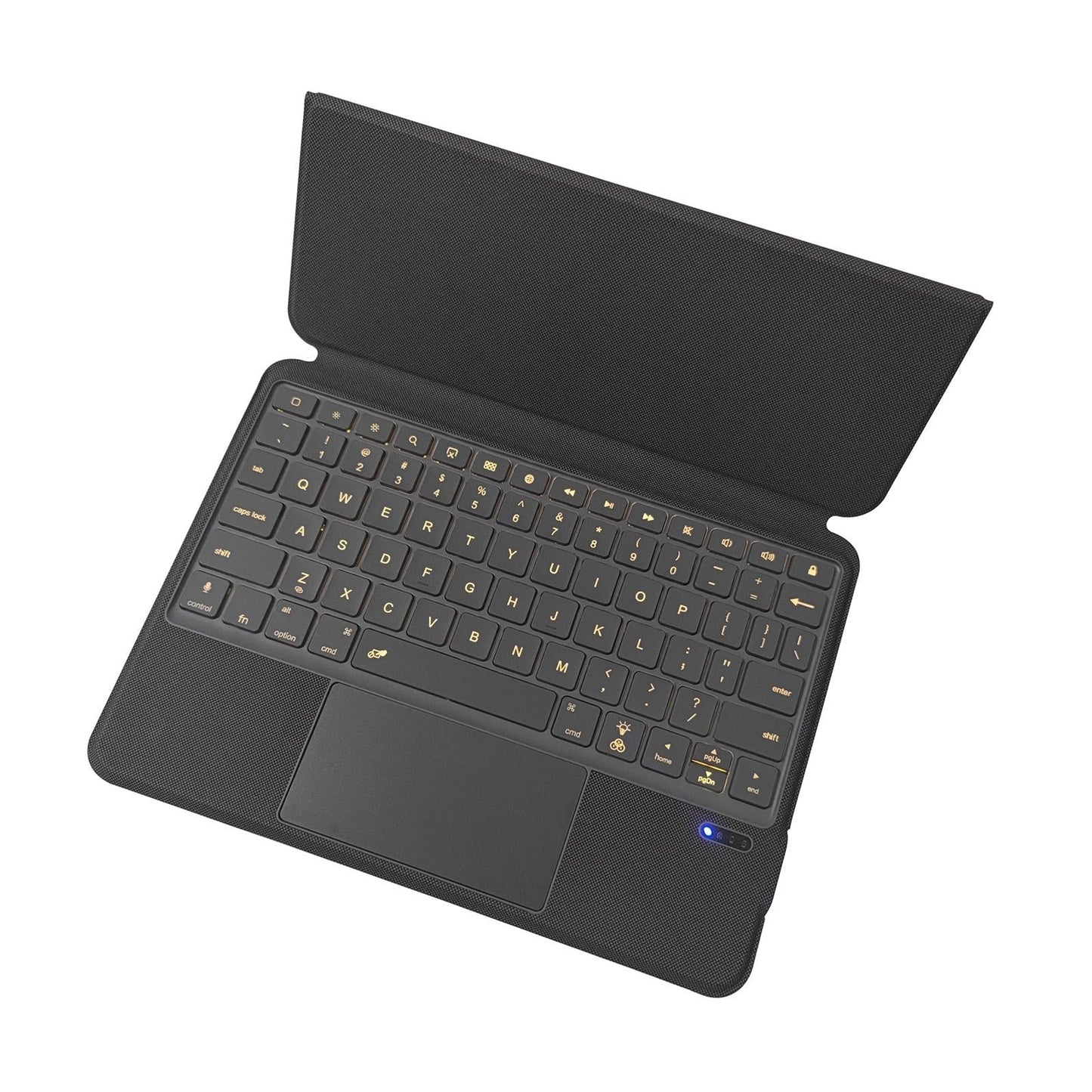 Bluetooth Keyboard Leather Case For Ipad Air 11 / 10.9 / 10.5 / Pro 11 - Black-1915196929445335044