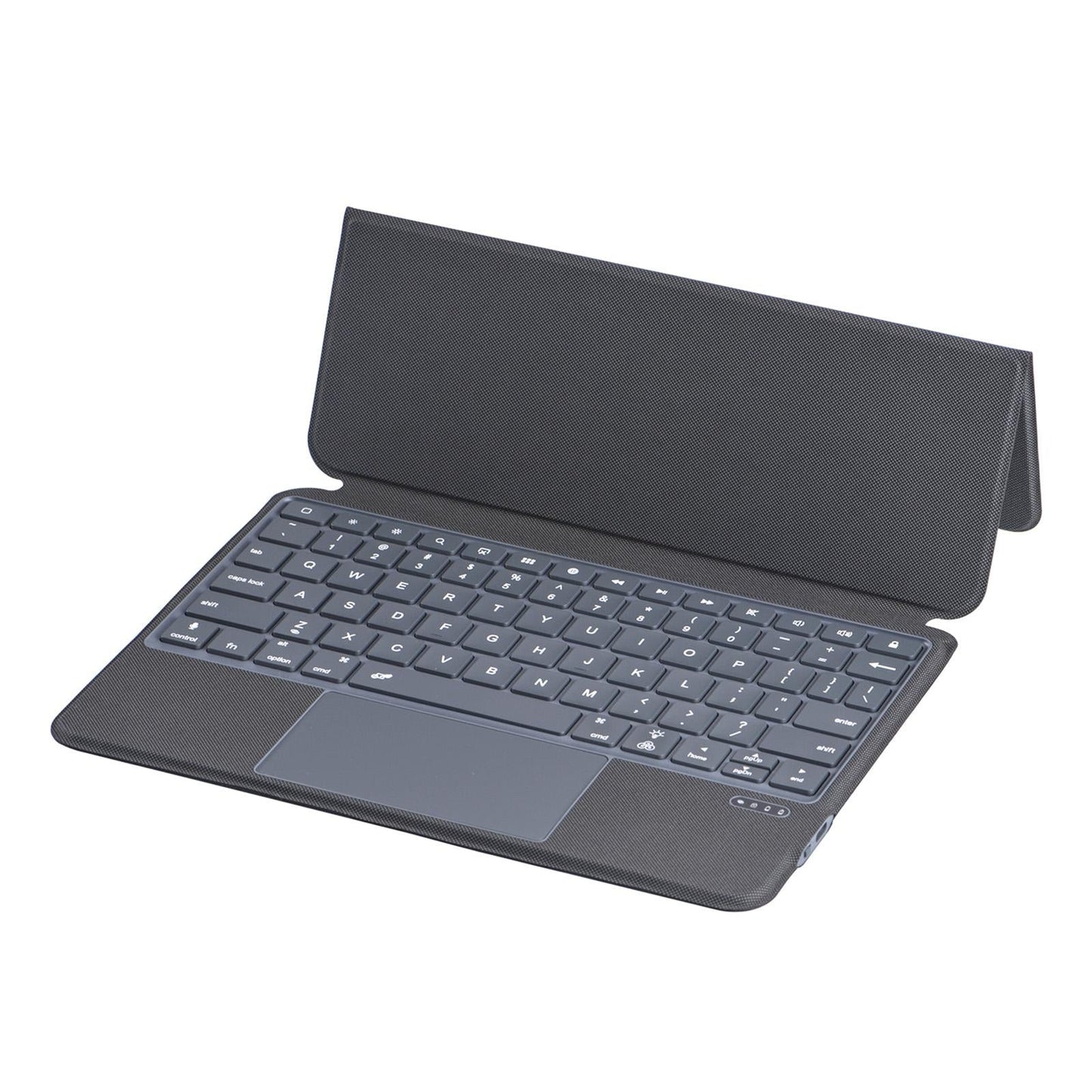 10.9 Ipad 10Th Gen 2022 Bluetooth Keyboard Case - Black Leather With Backlight-1915197122005831684