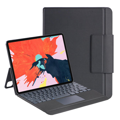 Bluetooth Keyboard Leather Case For Ipad Pro 12.9 - Black 2022 / 2021 / 2020 / 2018-1915196858729369600