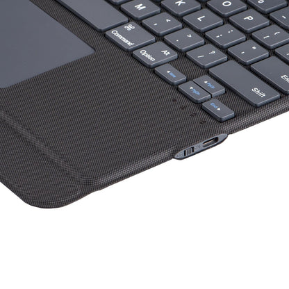 Bluetooth Keyboard Leather Case For Ipad Pro 12.9 - Black 2022 / 2021 / 2020 / 2018-1915196858729369605