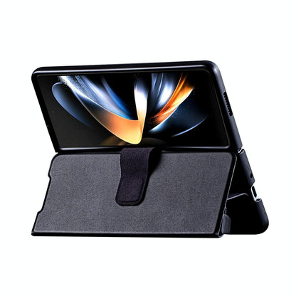 Foldable Magnetic Phone Case With Pen Holder For Samsung Galaxy Z Fold 4 - Portable And Practical-1915197136178384897