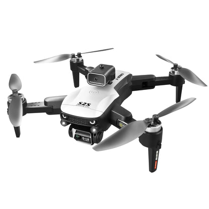 Foldable Dual Lens Drone With Obstacle Avoidance - 4K Aerial Photography White-1922443463115280384