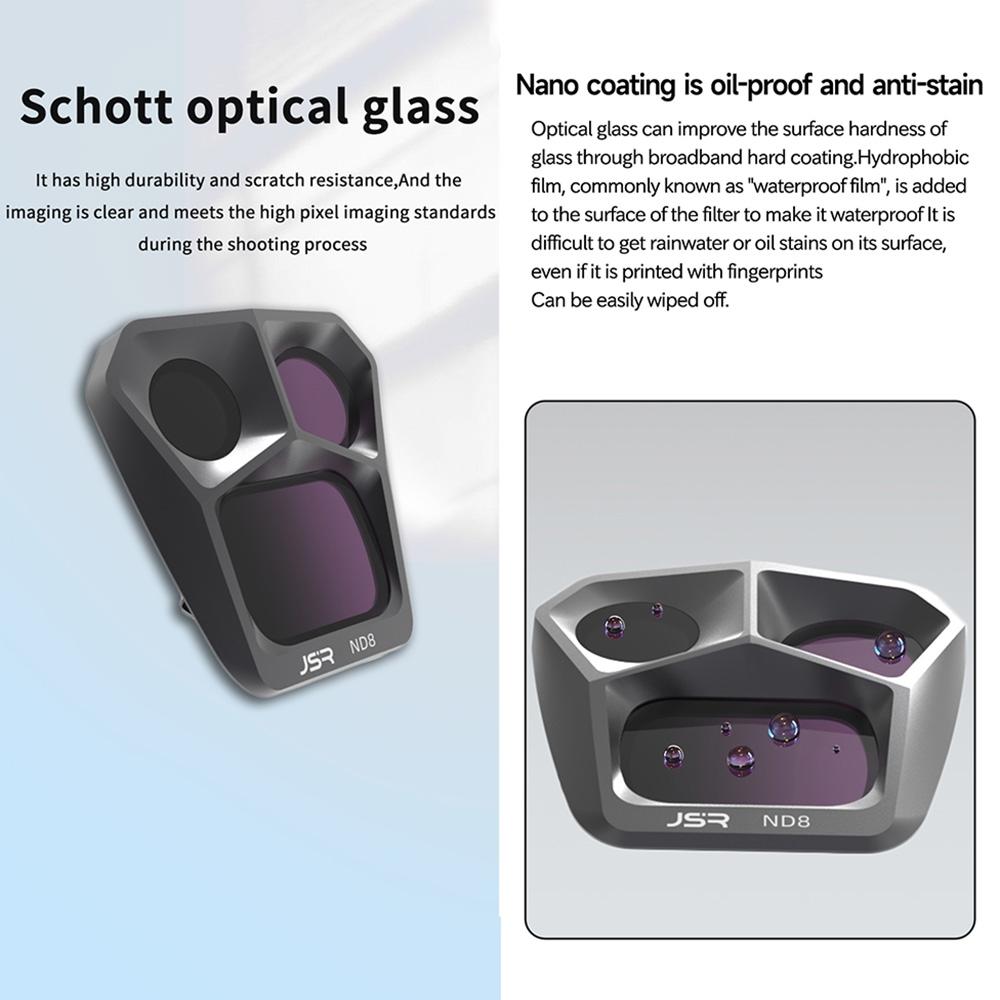 8-In-1 Dji Mavic 3 Pro Lens Filter Set - Nd8 To Nd1000-1915198309501374467