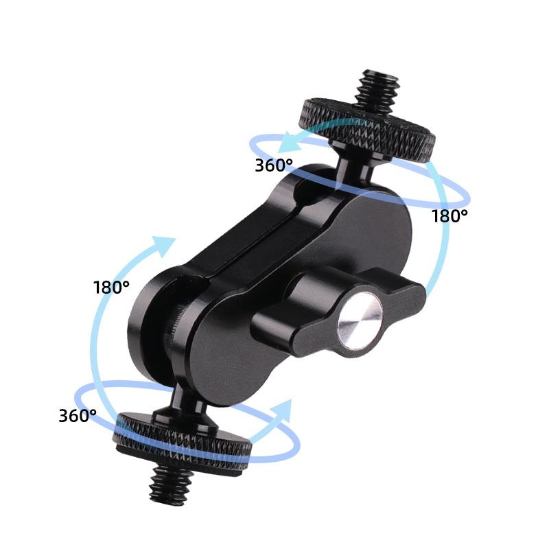 360 Pivot Magic Arm With Ball Head Bracket - Black-1915196853608124420