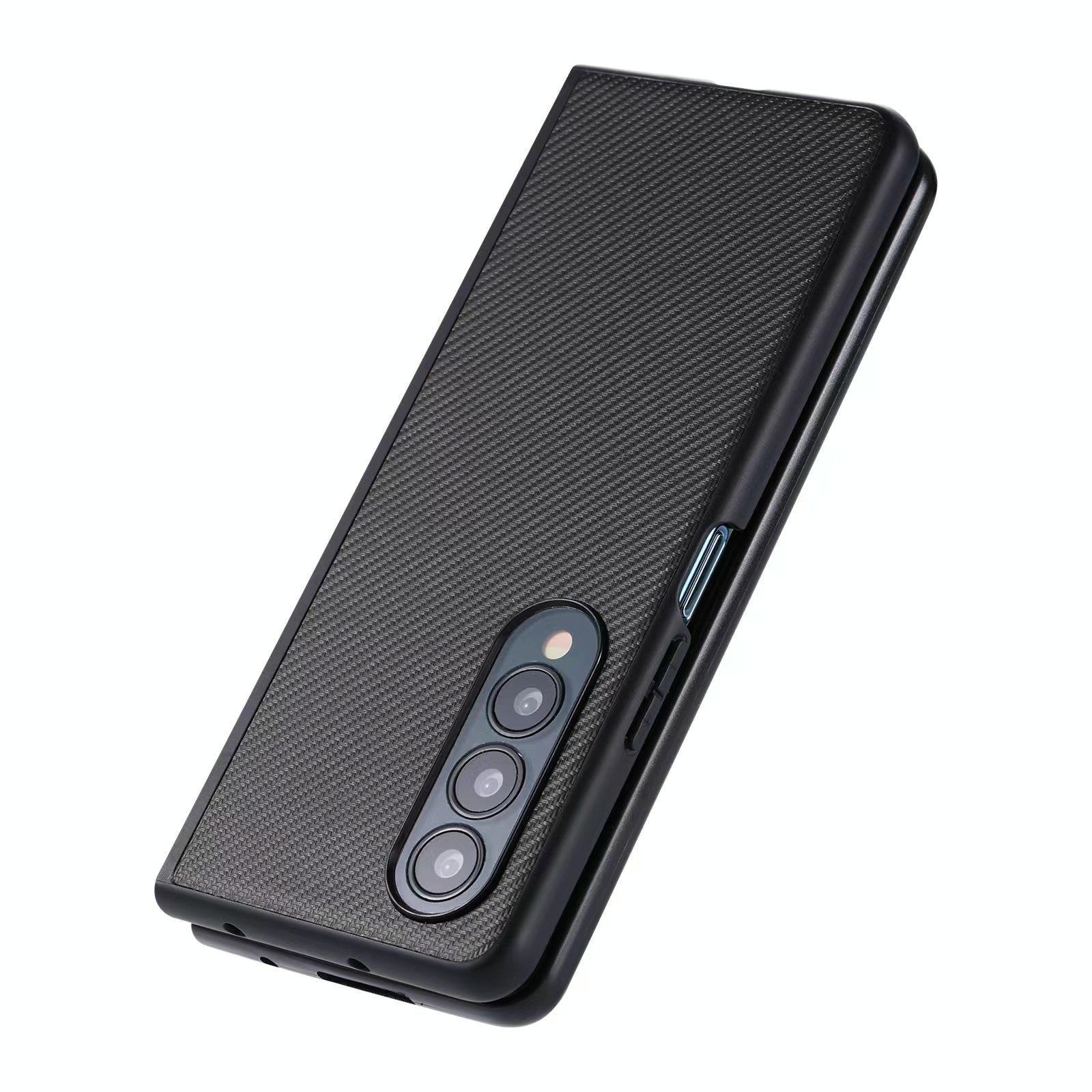 Carbon Fiber Kevlar Case For Samsung Galaxy Z Fold 4 / 5G-1915196644824059908