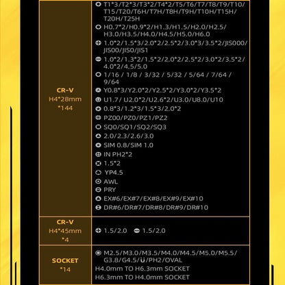 186-Piece Precision Screwdriver Set-1915197772005511171