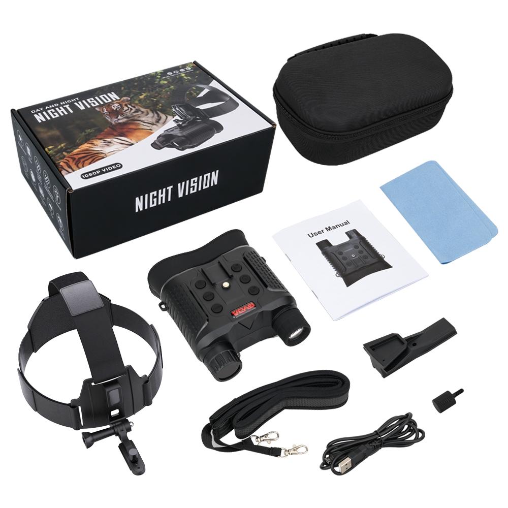 Gd916 2.7 Inch Tft Screen Binocular Head Mounted Infrared Night Vision Binoculars-1922443438654099463