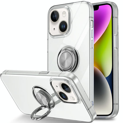 Tpu Phone Case With Ring Holder For Iphone 15 - Slim & Secure-1915196657889316864