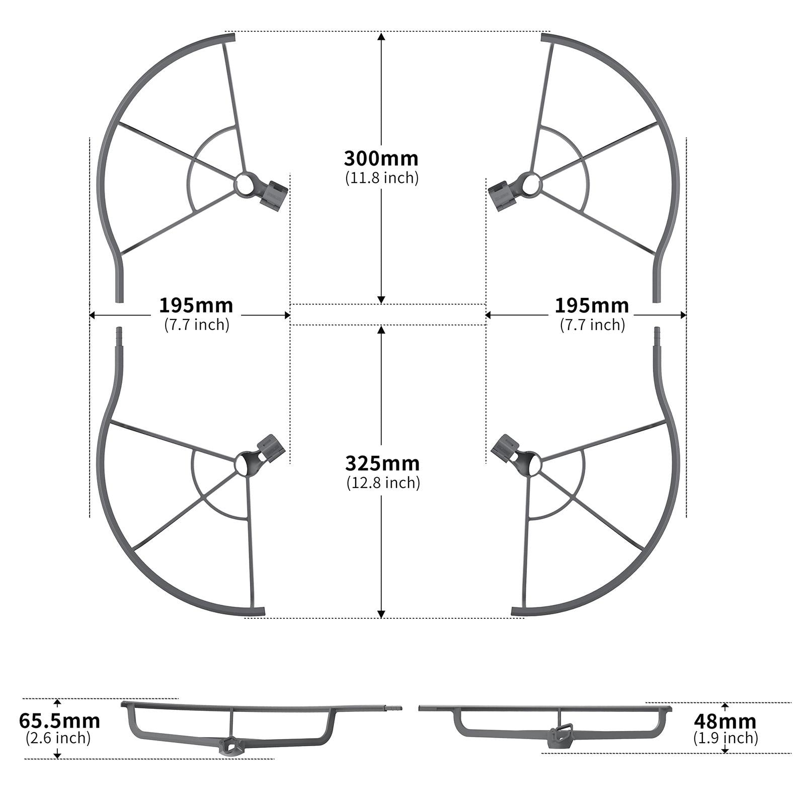 Anti-Collision Drone Propeller Guard - Protective Ring-1915196838995169282