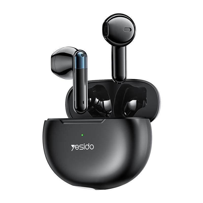 Wireless Noise-Cancelling Earbuds - Black-1915196944079261696