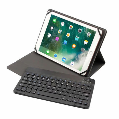 Universal 9.7-10 Inch Detachable Bluetooth Keyboard Tablet Case For Android Apple And Windows With Stand - Black-1915196814353633288