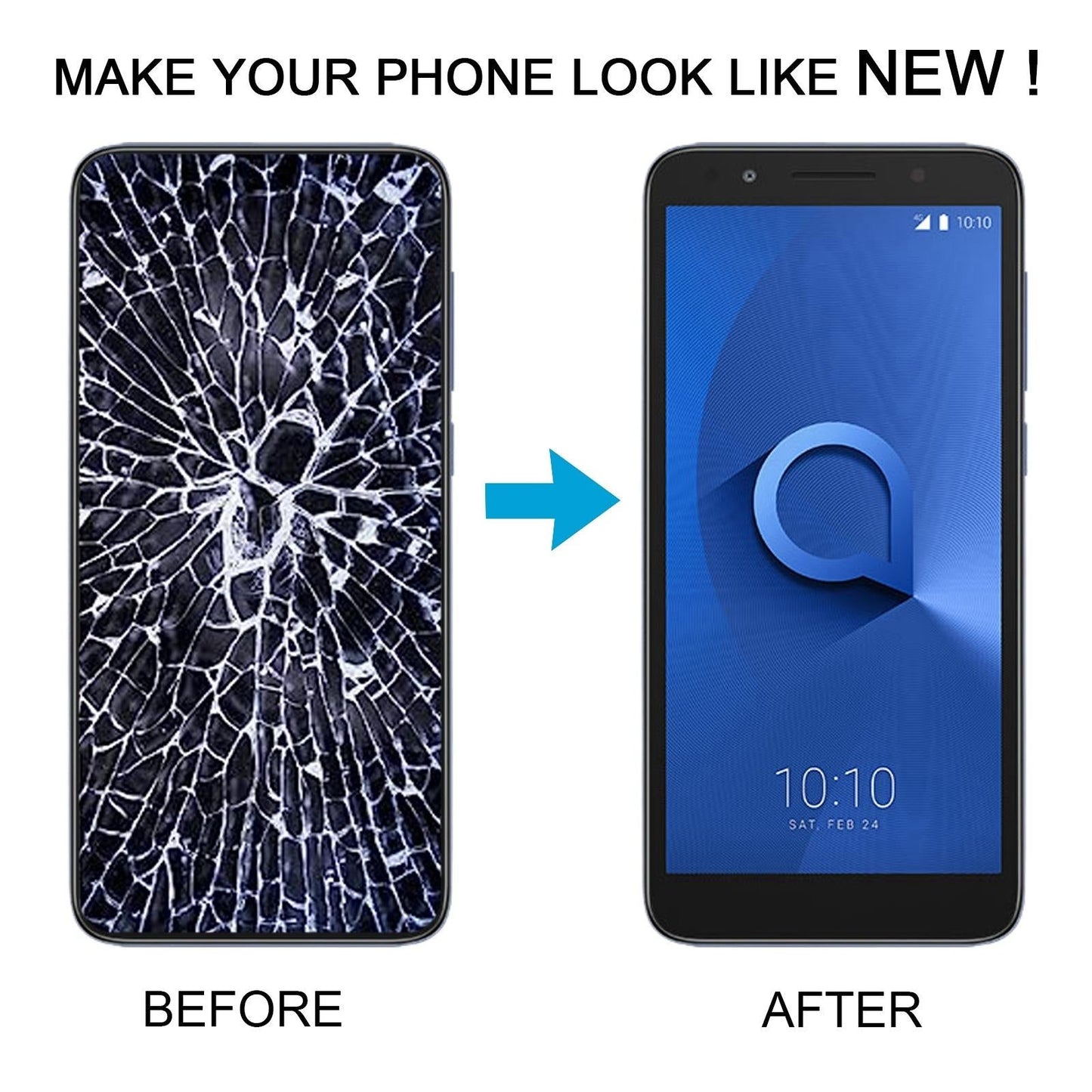 Full Lcd Screen Assembly For Alcatel 1X 2018 With Frame-1915198257718497286