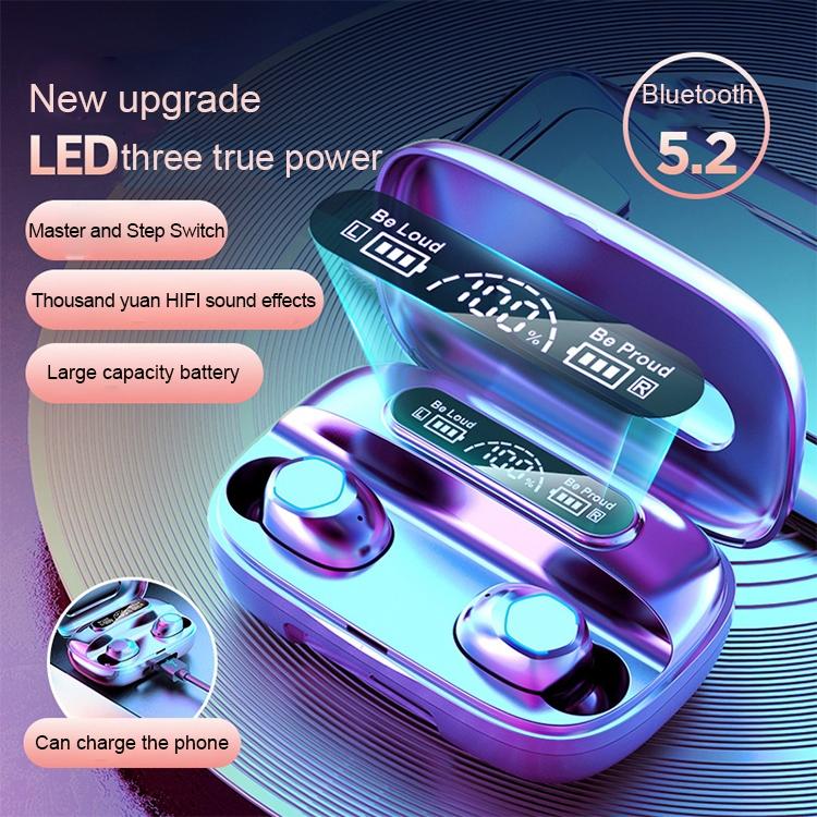 Black True Wireless Bluetooth Earbuds-1915197137747054594