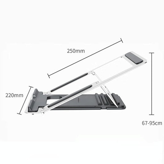 Lenovo Thinkplus L20 Desktop Laptop Stand - Silver-1964932195370012673