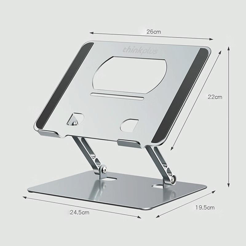 Upgrade Your Workspace With Lenovo Thinkplus Laptop Holder - Silver-1964932232758038529