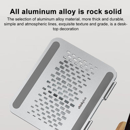 Lenovo Thinkplus Desktop Laptop Holder - Silver-1964932179008032770