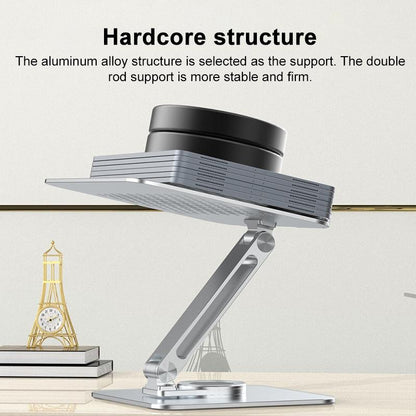 Lenovo Thinkplus Desktop Laptop Holder - Silver-1964932179008032771