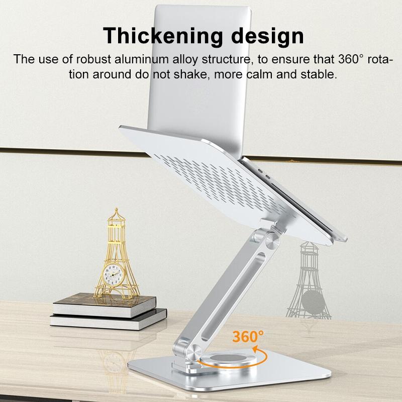 Lenovo Thinkplus Desktop Laptop Holder - Silver-1964932179008032772