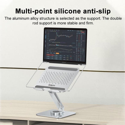 Lenovo Thinkplus Desktop Laptop Holder - Silver-1964932179008032773
