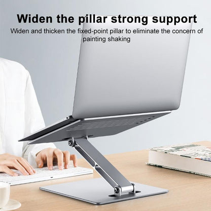 Lenovo Thinkplus Laptop Stand - Silver Desktop Compatible-1964932184183803907