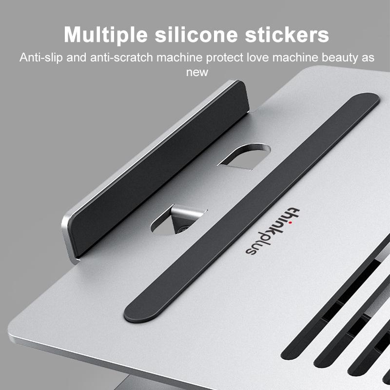 Lenovo Thinkplus Laptop Stand - Silver Desktop Compatible-1964932184183803908