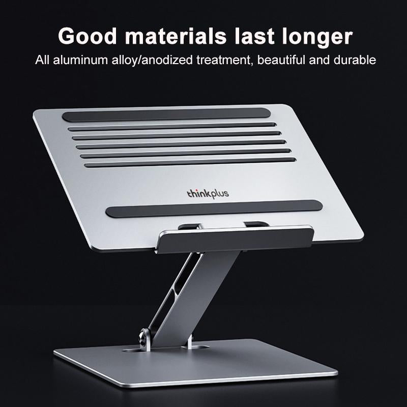 Lenovo Thinkplus Laptop Stand - Silver Desktop Compatible-1964932184183803909