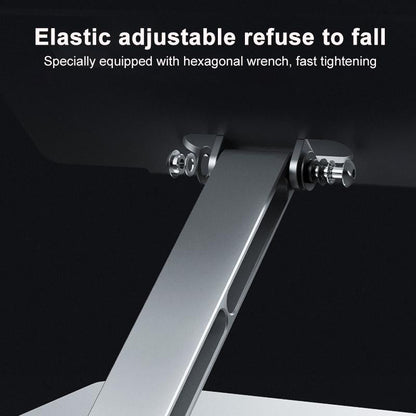 Lenovo Thinkplus Laptop Stand - Silver Desktop Compatible-1964932184183803910