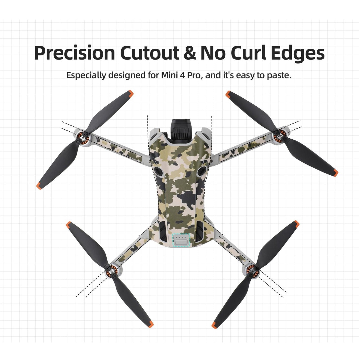 Protective Sticker For Drone Body And Remote Control-1915196533922467844