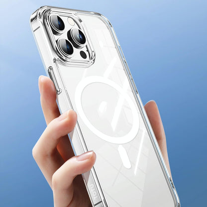 Totudesign Crystal Shield Magsafe Magnetic Case For Iphone 15-1915196894695526406