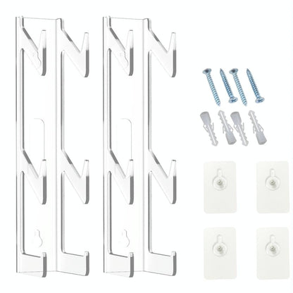 Acrylic Game Controller And Headphone Wall Mount - Set Of 2-1964932261711319040