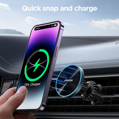 Pro Magnetic Wireless Car Charger For Jr-Zs240 - Black-1915196888886415361