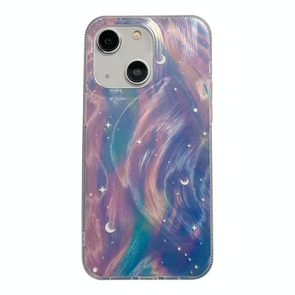 Blue Dream Starry Gradient Dual Layer Iphone 15 Acrylic Tpu Case-1915196658069671936