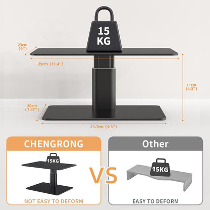 Aluminum Computer Screen Bracket - Black By Lenuo-1964932215771107332